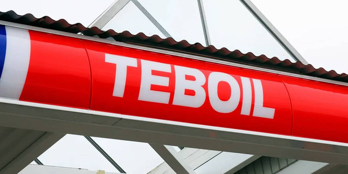 Teboil - заправочная станция с бывшим названием shell